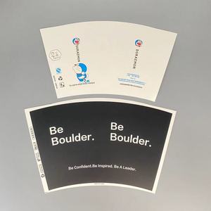 High Quality Custom <b>Printed</b> <b>Paper</b> Cup Fans for Disposable <b>Paper</b> Cups 150-320GSM - Product Image 3
