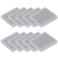 Étui de rangement transparent en plastique pour cartes de jeu N GameBoy GBC GBP, boîte de rangement, support de cartes de jeu, coque de protection