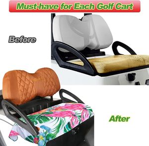 Fundas Personalizadas para Asientos de Carrito de Golf Club Car, Toalla Lavable a Máquina para Asientos de Carrito de Golf, Ajuste Universal para Todos los EZGO, Yamaha, Icon - Product Image 5
