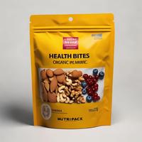 Bolsa Doypack Personalizada con Cierre Hermético, Barrera de Oxígeno, Grado Alimenticio, para Nueces con Cáscara, 4oz, 8oz, 1lb, Plástico VMPET, Marca Privada OEM