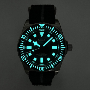Montre automatique mécanique pour homme, 42 mm, style décontracté, bracelet en nylon - Product Image 5