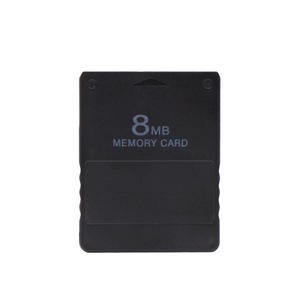 Carte Mémoire Officielle PS2 8MB Noir – MagicGate, Sony PlayStation 2, état Nickel