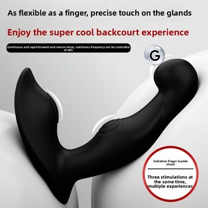 Produtos de Masturbação Masculina, Massageador <span class=keywords><strong>Anal</strong></span> com Controle Remoto, Plug <span class=keywords><strong>Anal</strong></span> Vibratório XT - Product Image 3