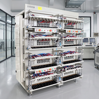 Probador de Baterías 64CH 128CH 256CH 512CH para Módulos de Celdas Cilíndricas, de Bolsa y Prismáticas, con Capacidad de Formación Personalizada para Laboratorio