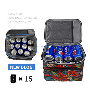 Nouvel Arrivage Transfrontalier : Sac <span class=keywords><strong>Isotherme</strong></span> Pliable en Tissu Oxford avec Compartiment Glacière pour Camping et Pique-niques en Extérieur - Product Image 3