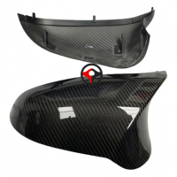 Pour BMW F87 M2 RD véritable Fiber de carbone rétroviseur couverture accessoire Compatible remplacement voiture côté rétroviseur casquettes coque