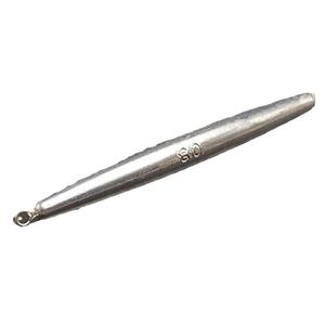 Pen Shaped Fishing <b>Lead</b> Sinker 80G Cylindrical With Ring Durable For Anchor Fishing Gear - Product Image 1