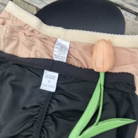 3-1628 # Günstige Ausverkaufsware Damen Nahtlose Unterwäsche Gepolsterte Spitzen-Slips Bauchkontrolle Po-Lifting Formgebende Shorts