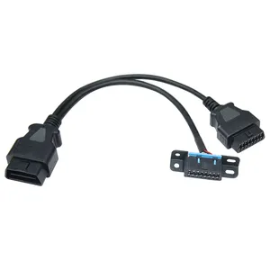 車両OBD2オス-メスアダプターOBD216ピンYスプリッターアダプタービュイックGMクライスラーシボレー用診断延長ケーブル