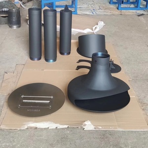 Cheminée suspendue intérieure de style moderne Cheminée suspendue au plafond avec poêle à éthanol - Product Image 3