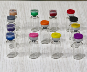 Flacons en verre personnalisés de 10 ml avec capuchon en plastique à sertir pour poudre lyophilisée, transparents ou ambrés, pour sérum de soin de la peau, écologiques, stériles, officinaux - Product Image 6