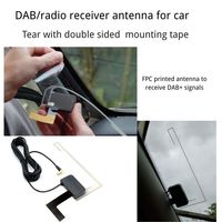 Antenne de voiture DAB, adaptateur USB, plastique, câble 3M, Europe, autoradio Android, GPS, récepteur stéréo, lecteur, diffusion numérique, ajustement universel