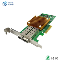 Adaptateur Ethernet Gigabit I350 AM2, 2 ports fibre optique, carte d'interface réseau SFP pour serveur