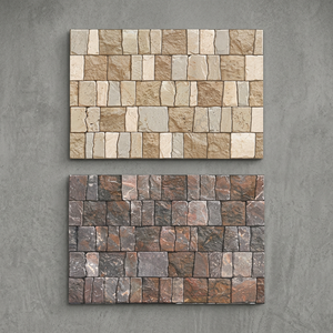 Sky Stone 3D Satin <b>Matt</b> 18x12 Embossed 3.5mm High Depth 10mm Thickness Elevation 300x450mm Digital Ceramic 30x45 CM Wall Tiles - Product Image 1