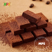 Chocolate Negro Crudo Dulce Halal de Alta Calidad en Envase Individual Personalizado al por Mayor MPS OEM con Mermelada