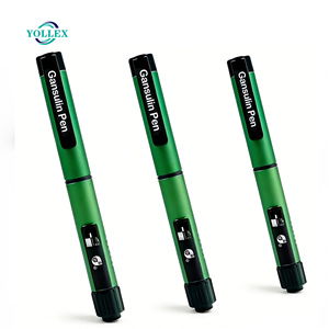 Stylo injecteur corporel réutilisable en aluminium <span class=keywords><strong>de</strong></span> qualité médicale durable avec échelle graduée pour les séries Gansulin R/N/30/50 - Product Image 3