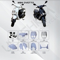 Accessoires pour scooter et moto pour MBK BOOST MBK NITRO MBK OVETTO MBK STUNT Pièces extérieures Ensemble de caches de phares Garde-boue