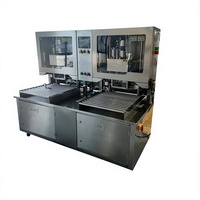 Machine de remplissage semi-automatique à double tête pour sachets BIB aseptiques, pièces humides en acier inoxydable 304 pour œufs liquides