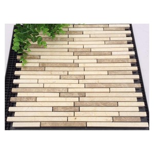 Azulejo <span class=keywords><strong>de</strong></span> <span class=keywords><strong>mosaico</strong></span> <span class=keywords><strong>de</strong></span> mármol para baño y cocina, kit <span class=keywords><strong>de</strong></span> pavimento <span class=keywords><strong>de</strong></span> suelo <span class=keywords><strong>de</strong></span> pared contra salpicaduras, panel <span class=keywords><strong>de</strong></span> piedra naturelle - Product Image 2