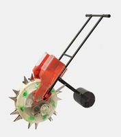 Machinerie agricole semoir d'engrais 2 en 1 semoir manuel de maïs à poussée manuelle
