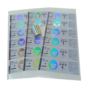 Holographic Printable Vinyl A4 Size Waterproof Self Adhesive Rainbow Vinyl Sticker Paper For Laser And Inkjet Printer