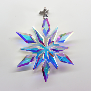 Crystal Christmas Tree Hanging Decoration Crystal Snowflake for Christmas <b>Gift</b> - Product Image 5
