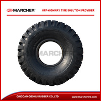 Pneu OTR neuf MARCHER W-4 E-4 Bias avec motif de bande de roulement profond (E-4) pour équipement portuaire et chambre à air