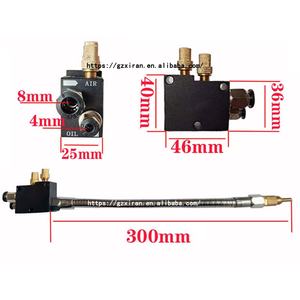 Manguera Flexible de Metal, Pulverizador de Refrigerante para Máquina de Grabado con Lubricación por Nebulización de Aceite, Kit de Pulverizador de Refrigerante, <span class=keywords><strong>Atomizador</strong></span> para Máquina Herramienta - Product Image 2