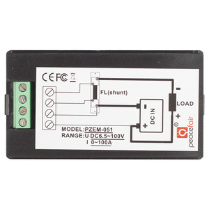 Compteur de puissance multifonctionnel numérique PZEM-051 avec affichage de la tension et du courant - Product Image 2