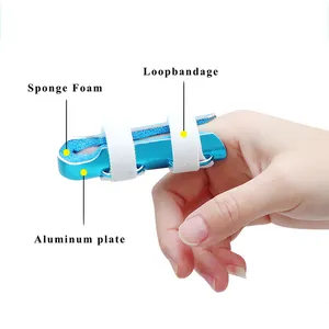 정형외과 조정가능한 손가락 담합 부목 의학 손가락 분쇄 회복 부목