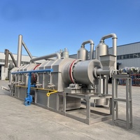 Biomasse-Thermoprozessor zum Fabrikpreis, Maiskolben-Pellets, 1,5 Tonnen Tagesleistung, Automatisierte Temperaturkontrolle, Karbonisierungsofen