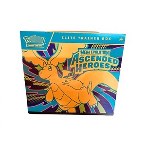 Original_Poke-mon Ascended Heroes ETB Juego de Cartas Coleccionables Caja Sellada de Fábrica del Entrenador Élite - Product Image 1