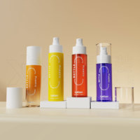 Flacon pulvérisateur en plastique PCR PET écologique, brume fine, atomiseur de toner, 50 ml, 80 ml, 100 ml, 120 ml, emballage cosmétique avec pompe pulvérisatrice