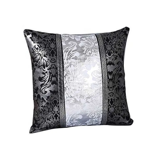 Floral Pattern Pillow Case Sofa Throw Cover Pillowcase Pillowslip Contrast Color Pillows Decor