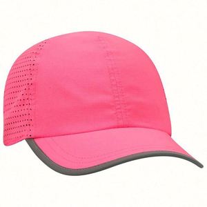 Casquette de sport décontractée OTTO 133-1258 personnalisée, 100 % polyester popeline perforée, légère, couronne souple, coupe basse - Product Image 5