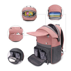 <span class=keywords><strong>Bolsa</strong></span> de pañales impermeable, <span class=keywords><strong>bolsa</strong></span> húmeda, mochila para mamás, multifuncional, <span class=keywords><strong>maternidad</strong></span>, viaje, cambio de pañales, venta al por mayor - Product Image 6