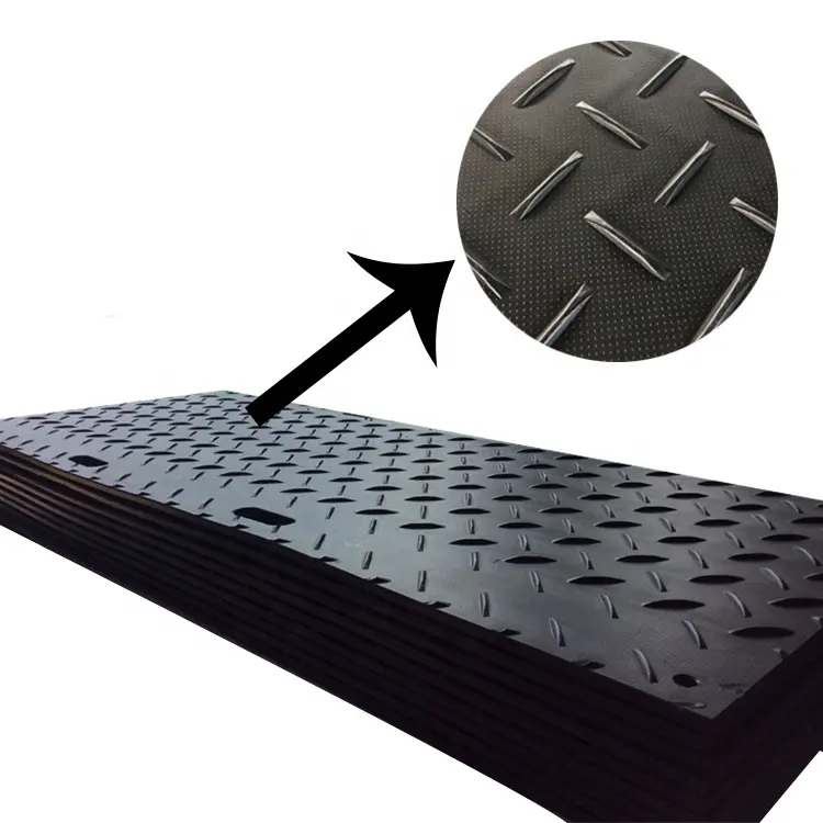 UHMWPE temporary road tracks polyethylene roadway panel hdpe lawn protector