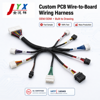 Câblage personnalisé PCB, faisceau de câbles, connecteur multipin, câble d'alimentation et de signal pour équipement de contrôle industriel