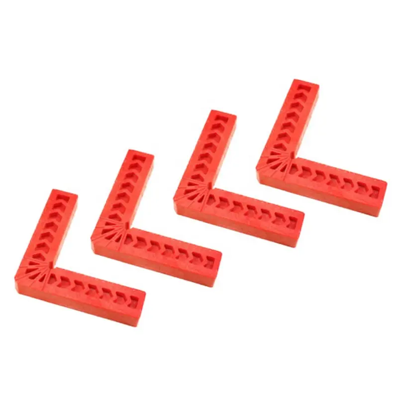 Plastic 90 Degree 3/4/6 inch Right Angle Ruler Woodworking Tool Auxiliary Locator Angle Holder Assist Positioning Tool