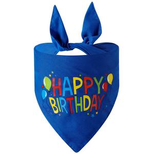 TANPOPO nouveau bavoir mignon anniversaire chien triangle écharpe - Product Image 6