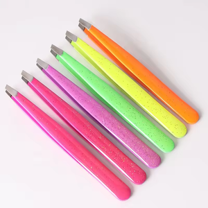 Nhíp lông mày Kìm lông mày tuốt Clip thép không gỉ nhíp lông mày người đàn ông kéo tóc trắng râu - Product Image 3