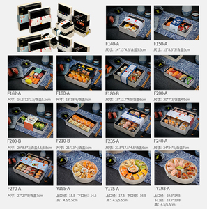 Sinh thái thân thiện giấy Takeaway <span class=keywords><strong>container</strong></span> thực phẩm nhựa bánh Hộp nhà hàng giao hàng bao bì bakerybaklava Sushi boxs cho bao bì - Product Image 6