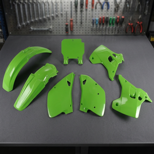Kit de Carenado de Plástico Verde 026 para Motocicleta Kawasaki KX 125 1993-1993 - Product Image 3