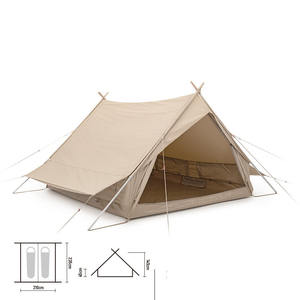 Carpa impermeable de algodón para acampar al aire libre, carpa India personalizada para aleros - Product Image 2