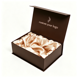 Caja de Empaque para Pelucas Plegable de Lujo con Logotipo Personalizado, MOQ Bajo, Cartón Rígido, Materiales Reciclados, Impresión a Cuatro Colores, Solución de Marca - Product Image 1