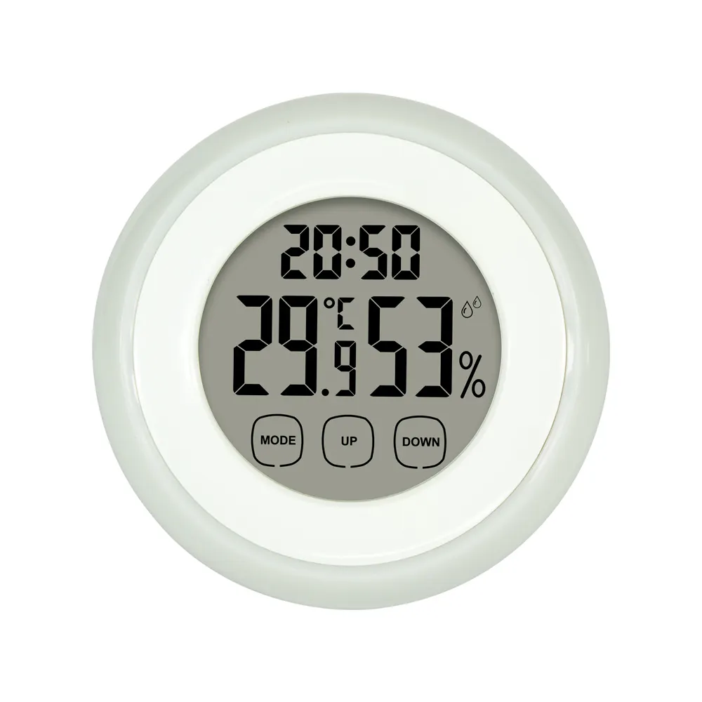 Multifunction Digital Display Indoor Temperature And Humidity Gauge Meter Thermometer Hygrometer Monitor