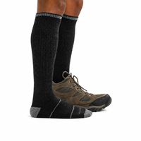Chaussettes OEM & ODM en laine, coton et nylon, unisexes pour hommes, anti-transpiration, durables, respirantes, bout sans couture, anti-ampoules, pour sports de plein air