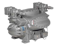 Compresseur à piston alternatif à entraînement ouvert Carrier 5H40 R22 pour la réfrigération commerciale, l'entreposage frigorifique et l'industrie