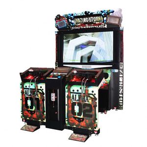 เครื่องเกมยิงปืนหยอดเหรียญ Creatfun Razing Storm Y202-2 หน้าจอ 55 นิ้ว โครงสร้างโลหะ+อะคริลิค+ไม้ สำหรับ 2 ผู้เล่น - Product Image 2