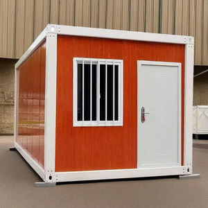 Luxury Well-designed Prefabricated 3 Bedroom Container Homes 40ft Luxury House Glass <b>Curtain</b> <b>Wall</b> Office Prefab House - Product Image 1